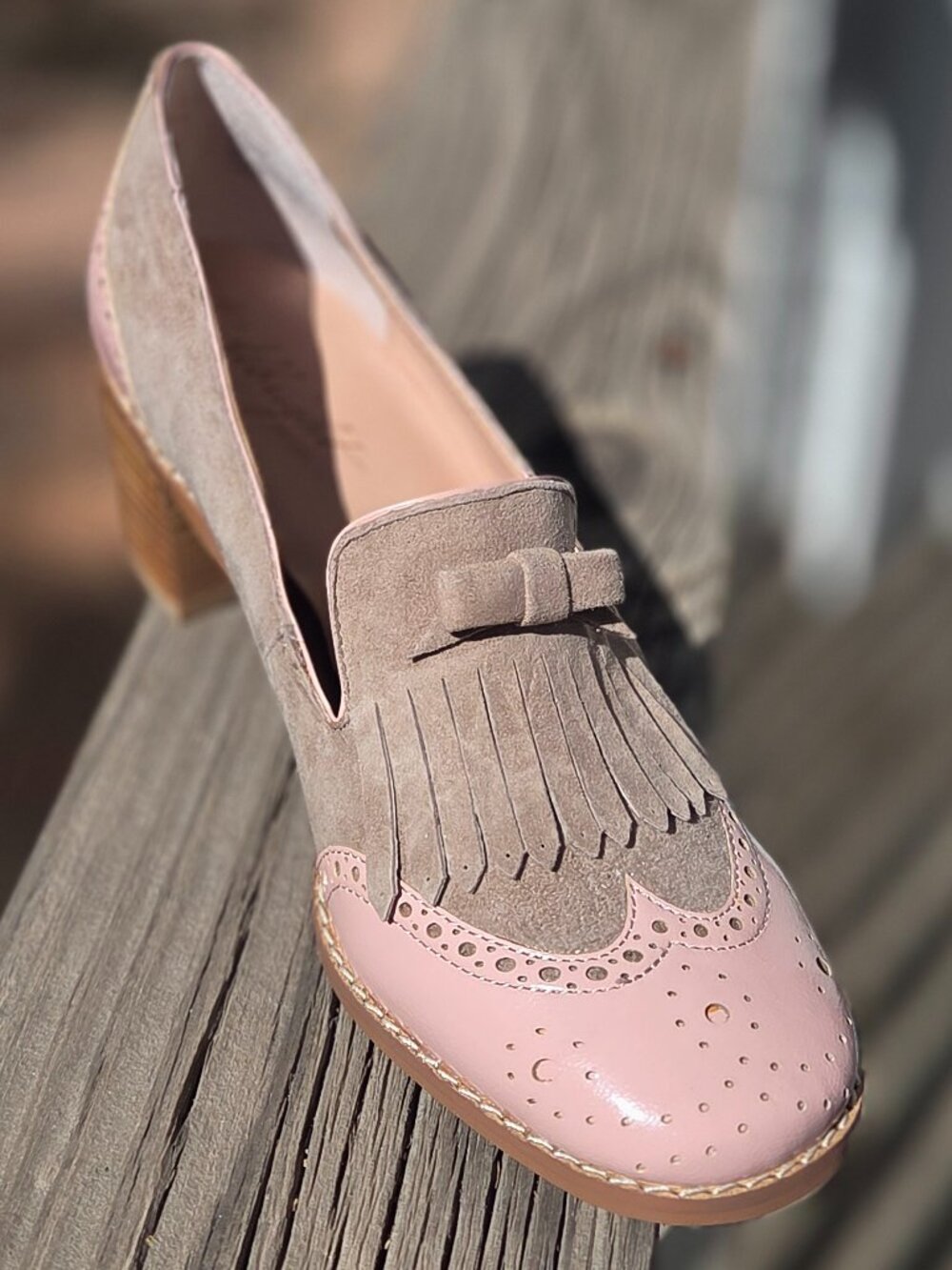 Antrhopologie Shoes Pink&Beige NEW US7